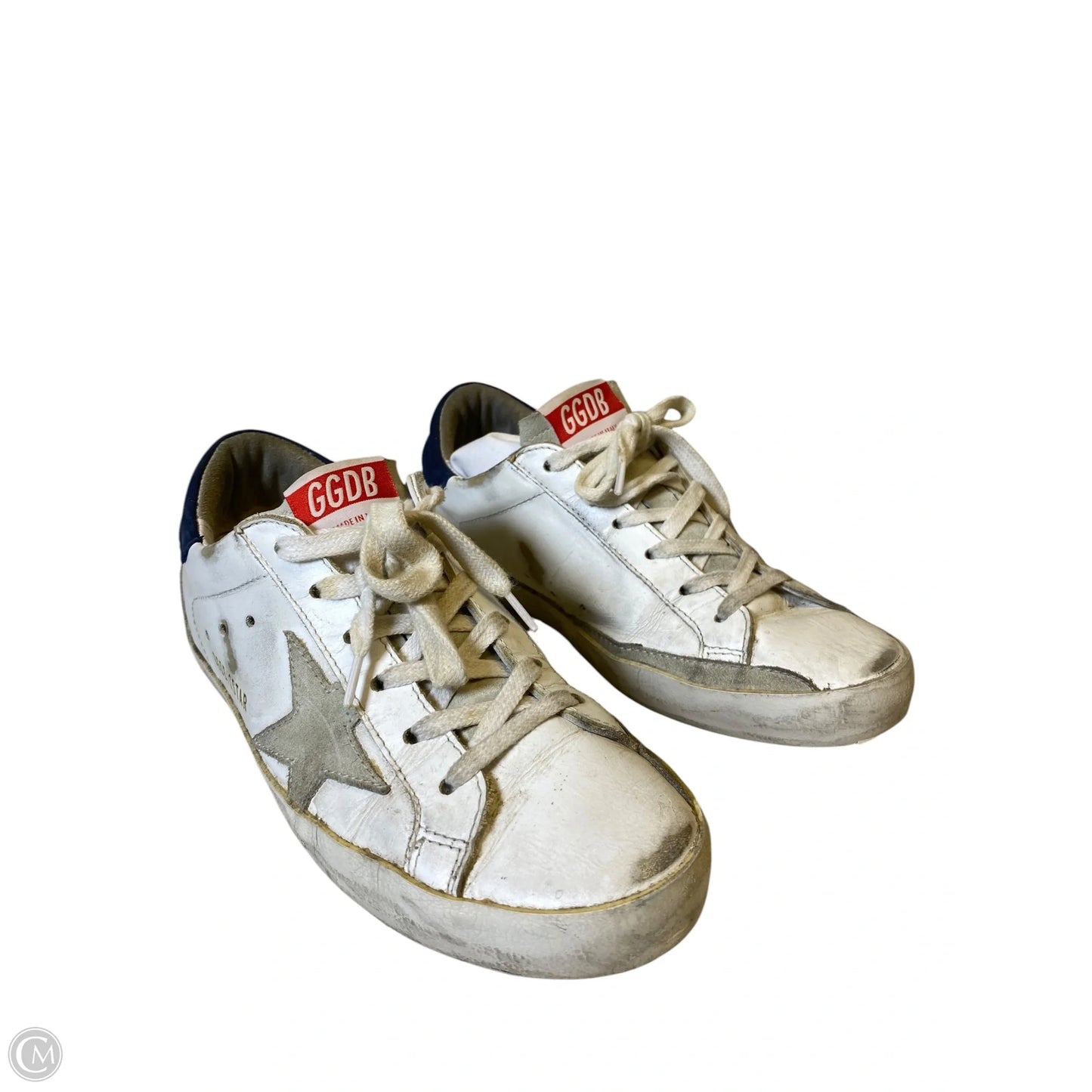 Shoes Luxury Designer By Golden Goose In White, Size: 6.5
