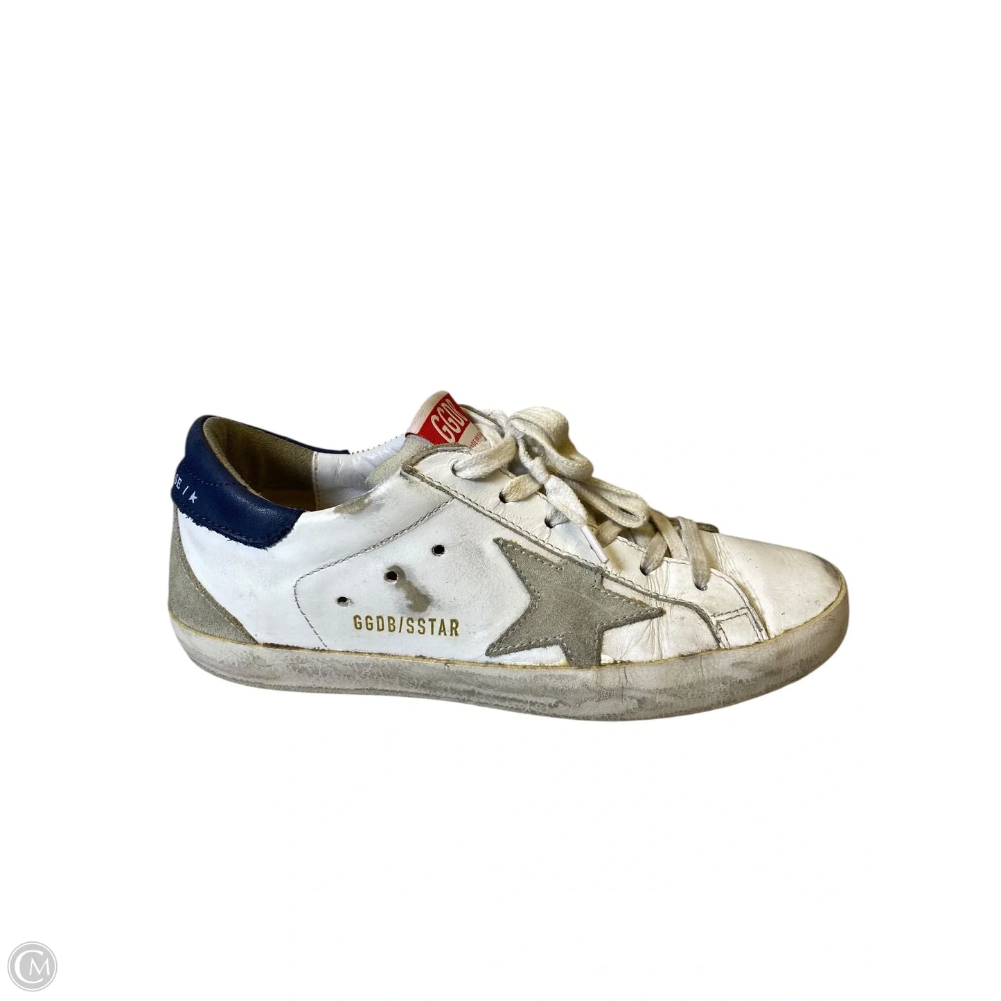 Shoes Luxury Designer By Golden Goose In White, Size: 6.5