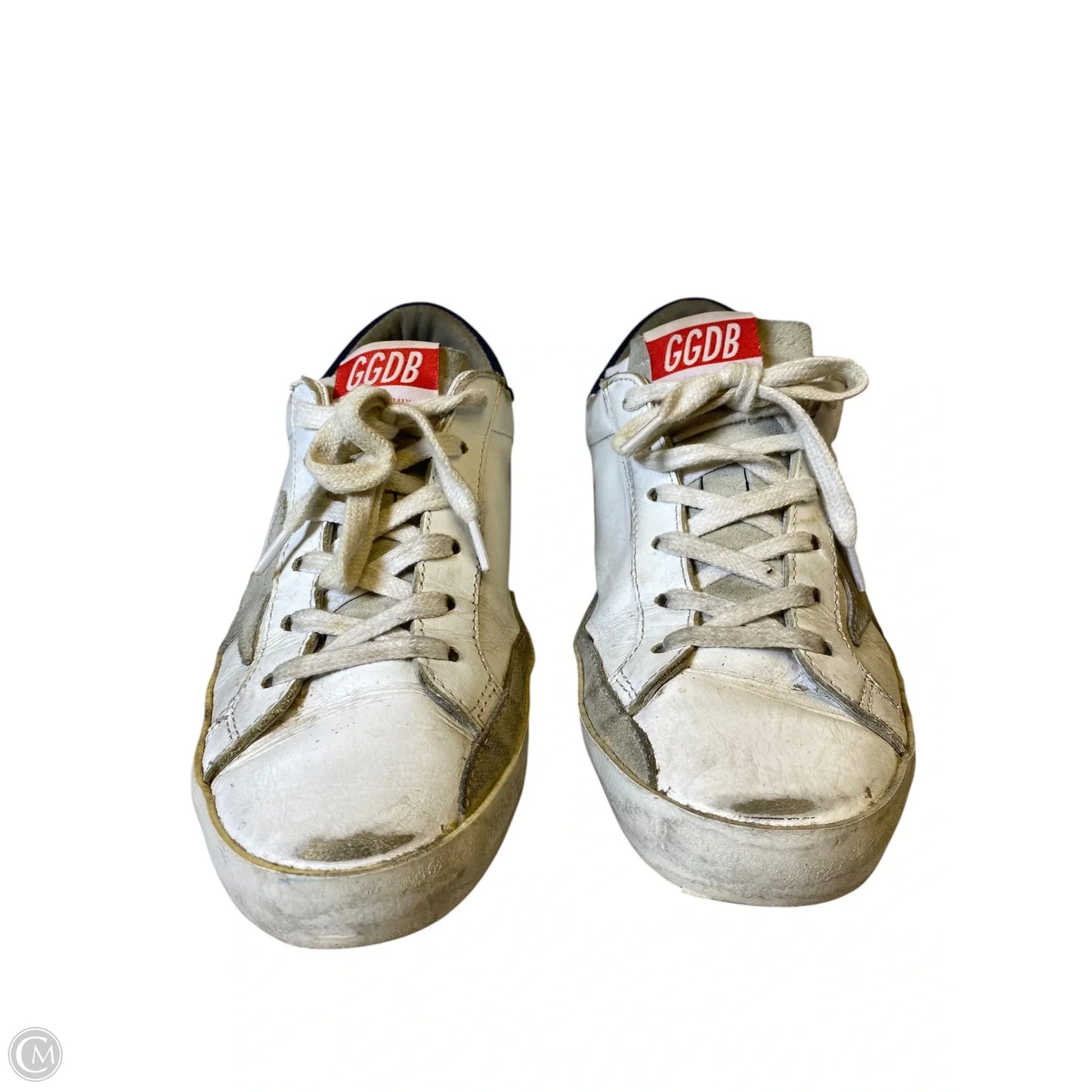 Shoes Luxury Designer By Golden Goose In White, Size: 6.5