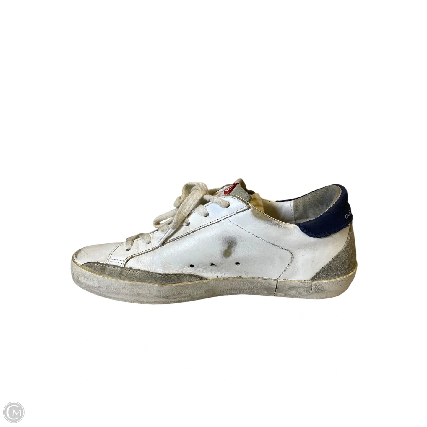 Shoes Luxury Designer By Golden Goose In White, Size: 6.5