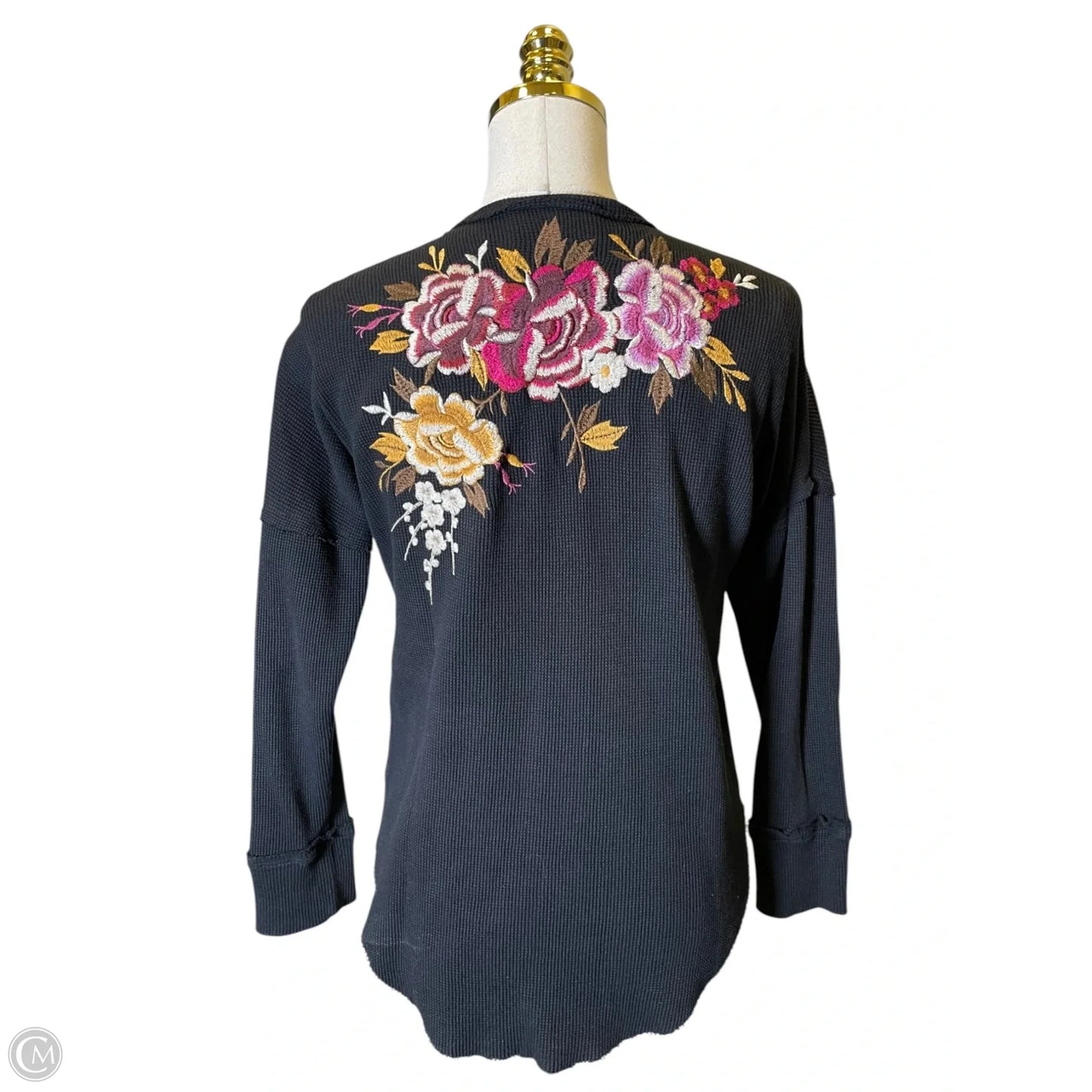 Top Long Sleeve Designer By Johnny Was In Floral Print, Size: Sp