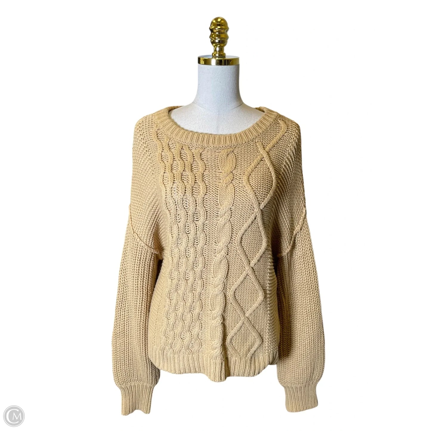 Sweater By Free People In Beige, Size: S