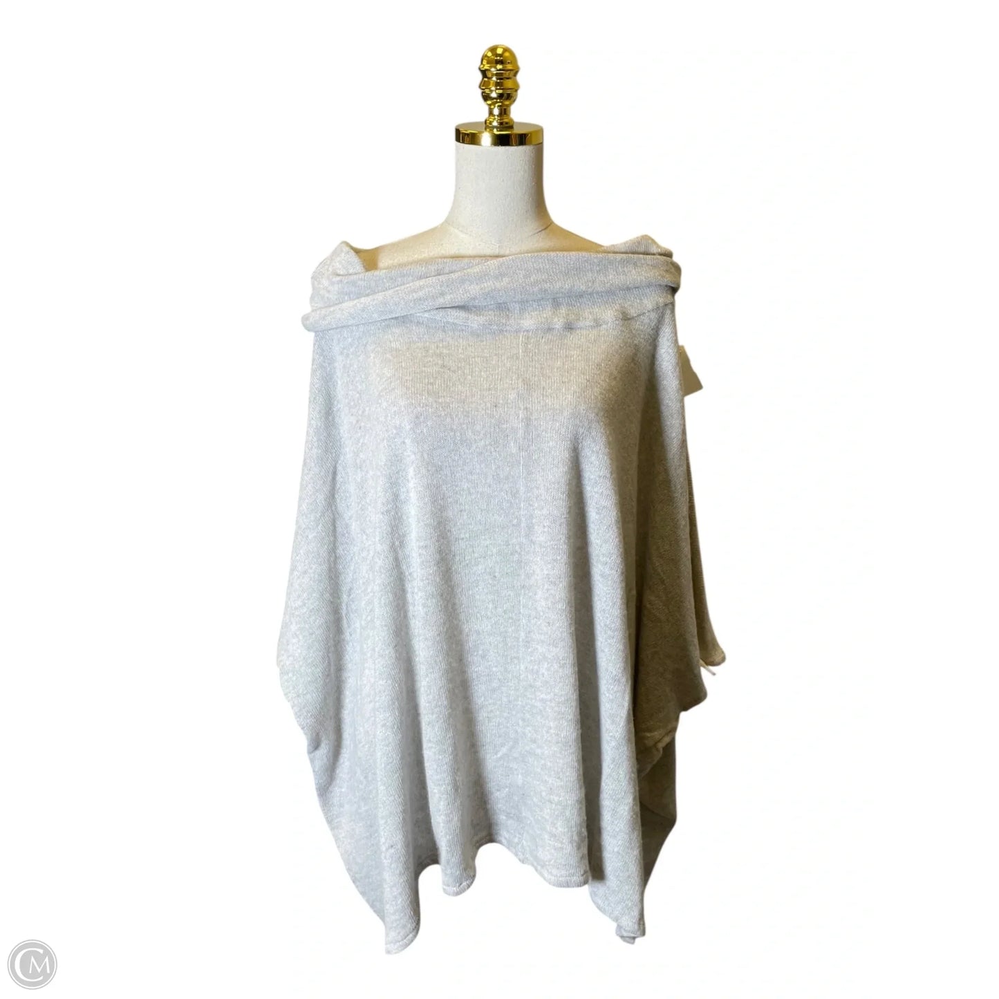 Shawl By Bryn Walker In Grey, Size: Xl