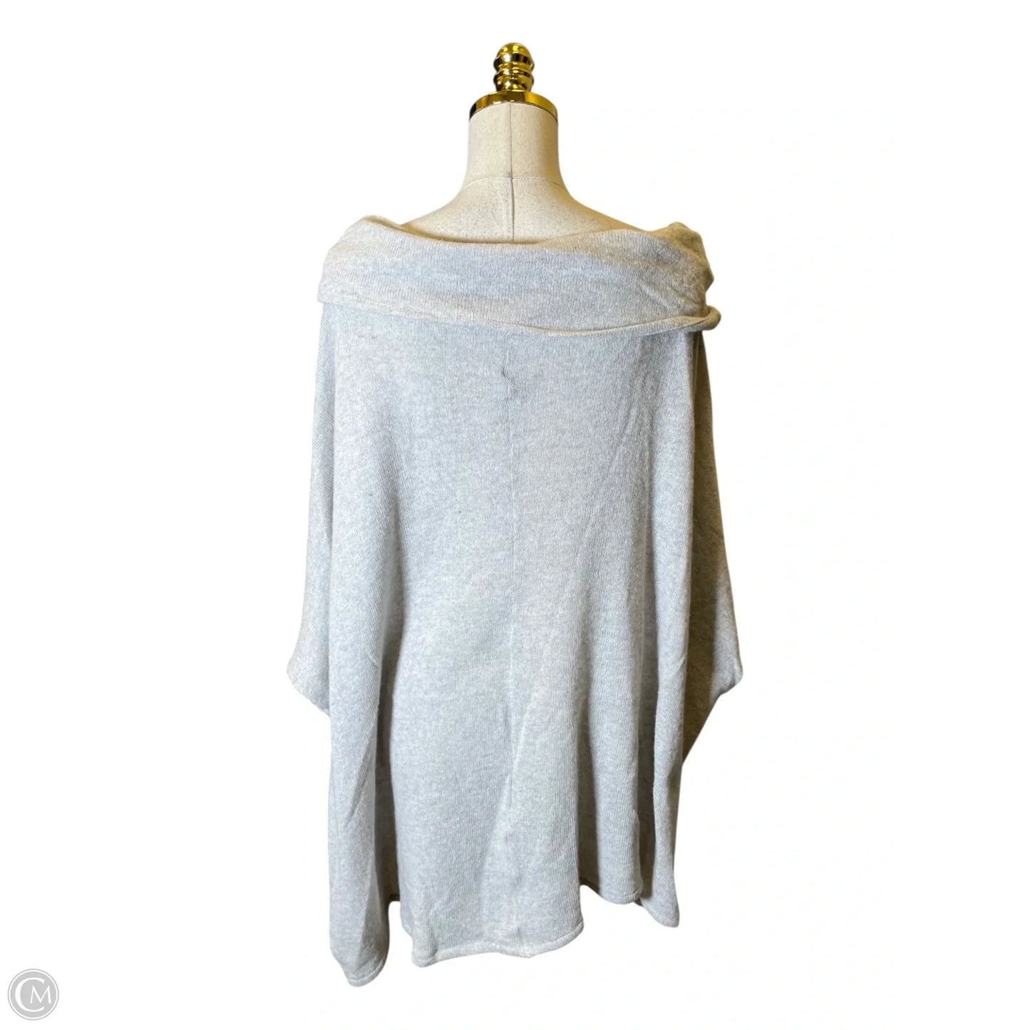Shawl By Bryn Walker In Grey, Size: Xl