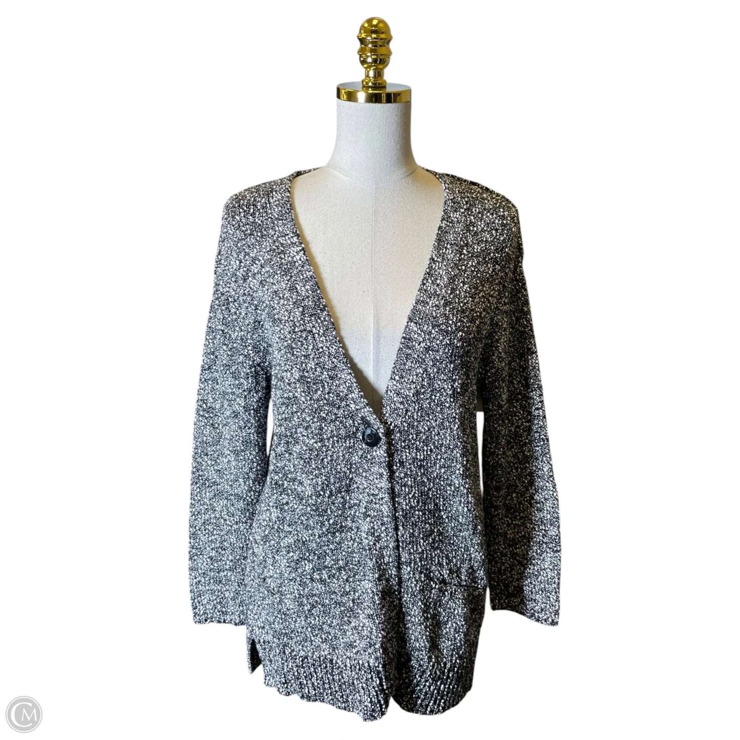 Jacket Other By J. Jill In Black & White, Size: M