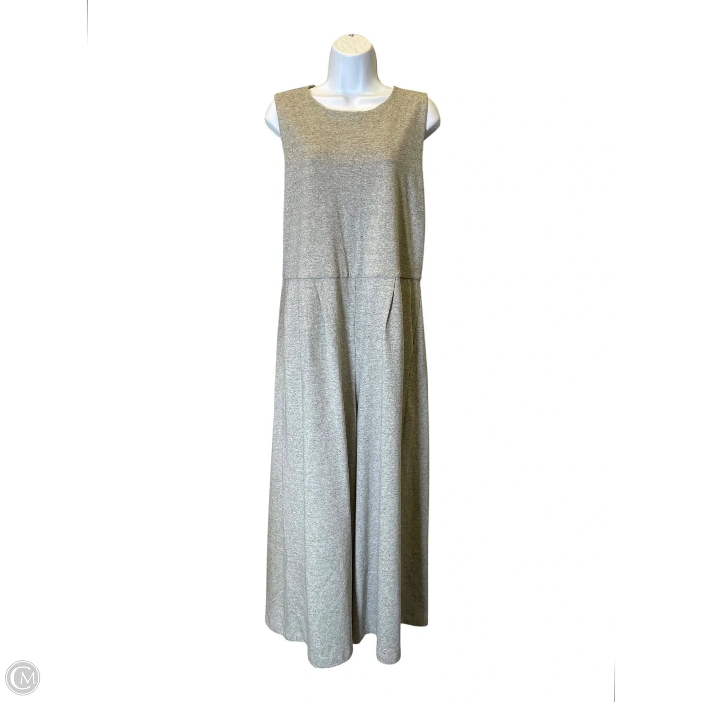 Romper By Eileen Fisher In Grey, Size: M