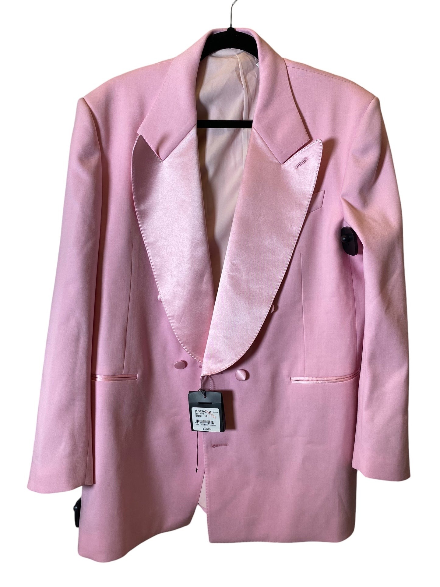 Blazer Luxury Designer By St. John In Pink, Size: 12