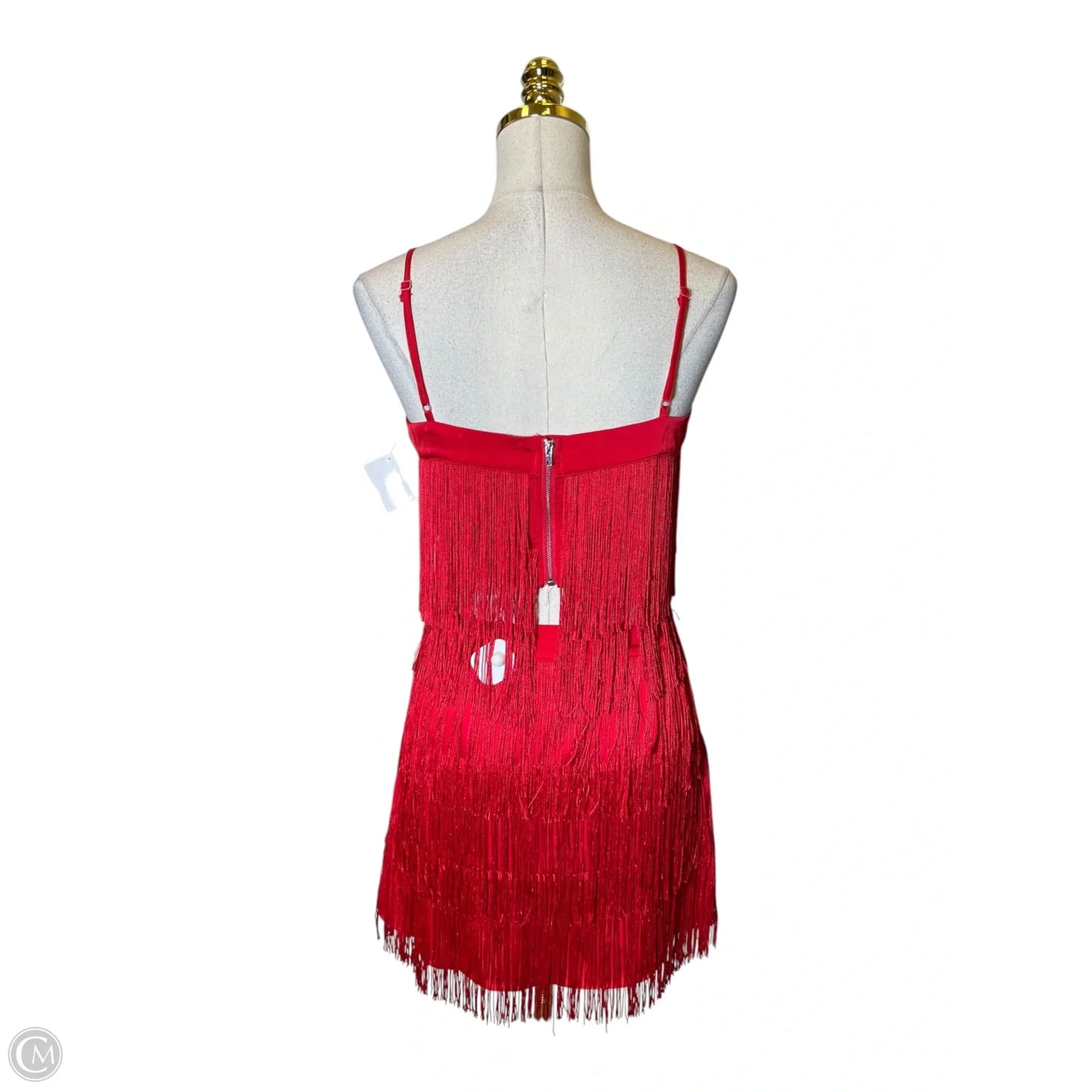 Skirt Set 2pc By Clothes Mentor In Red, Size: S
