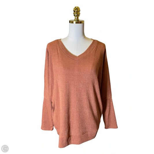 Sweater By Dear Scarlett In Brown, Size: L