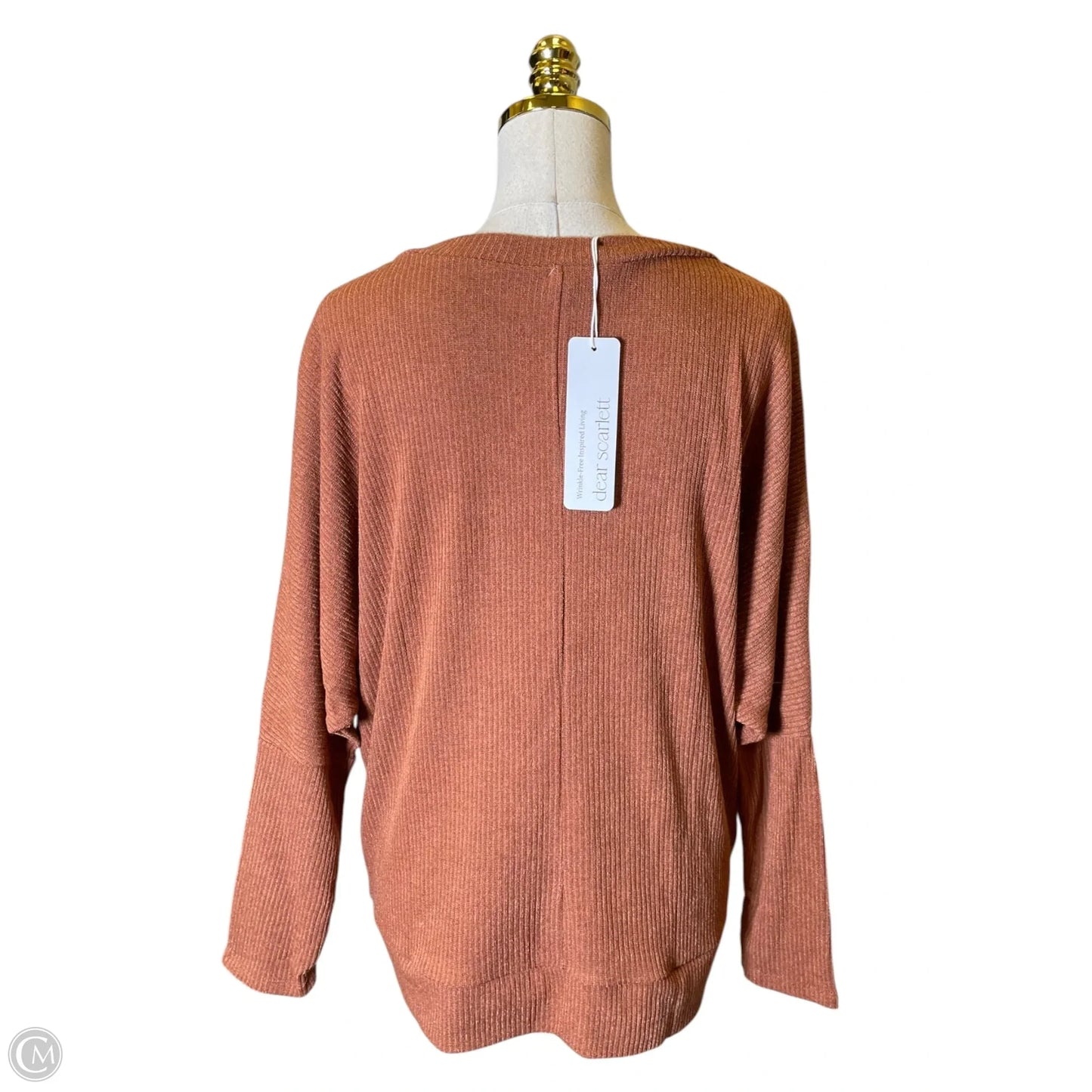 Sweater By Dear Scarlett In Brown, Size: L
