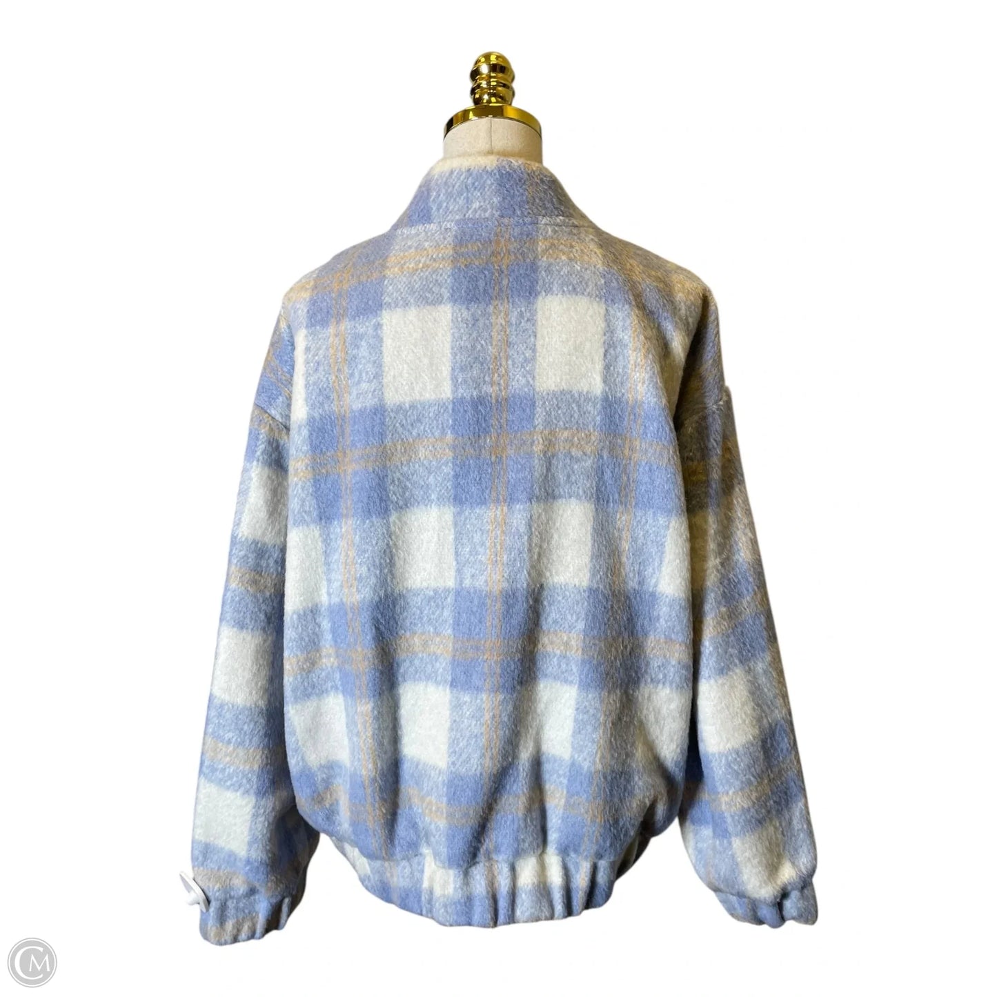 Jacket Other By White Birch In Plaid Pattern, Size: L