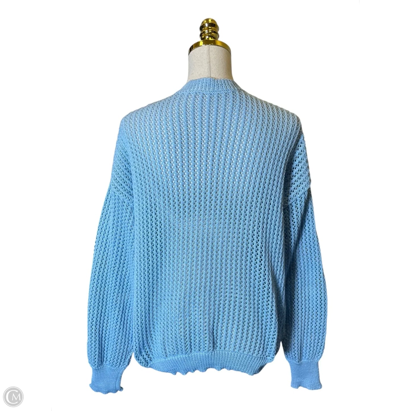 Sweater By Clothes Mentor In Blue, Size: Xxl