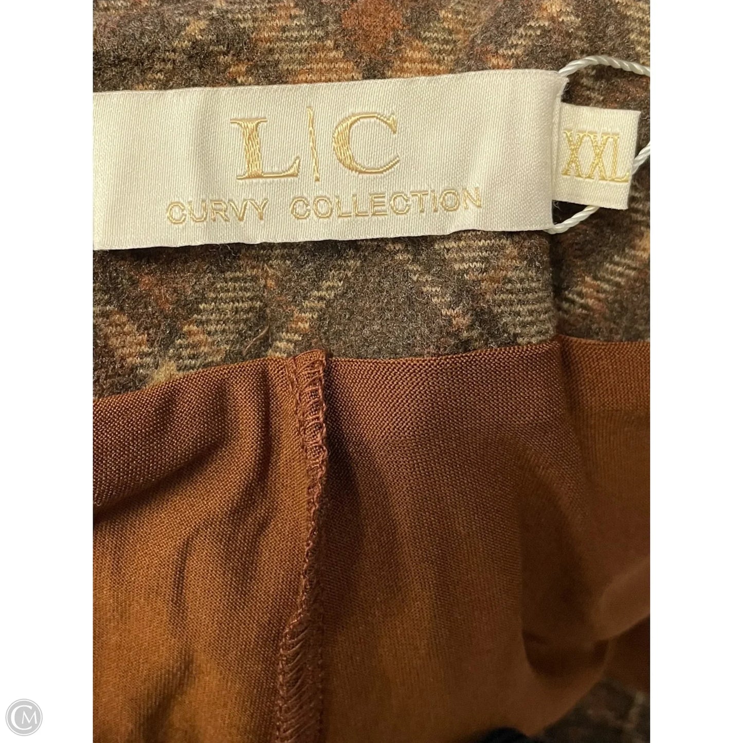 Skirt Mini & Short By Clothes Mentor In Plaid Pattern, Size: Xxl
