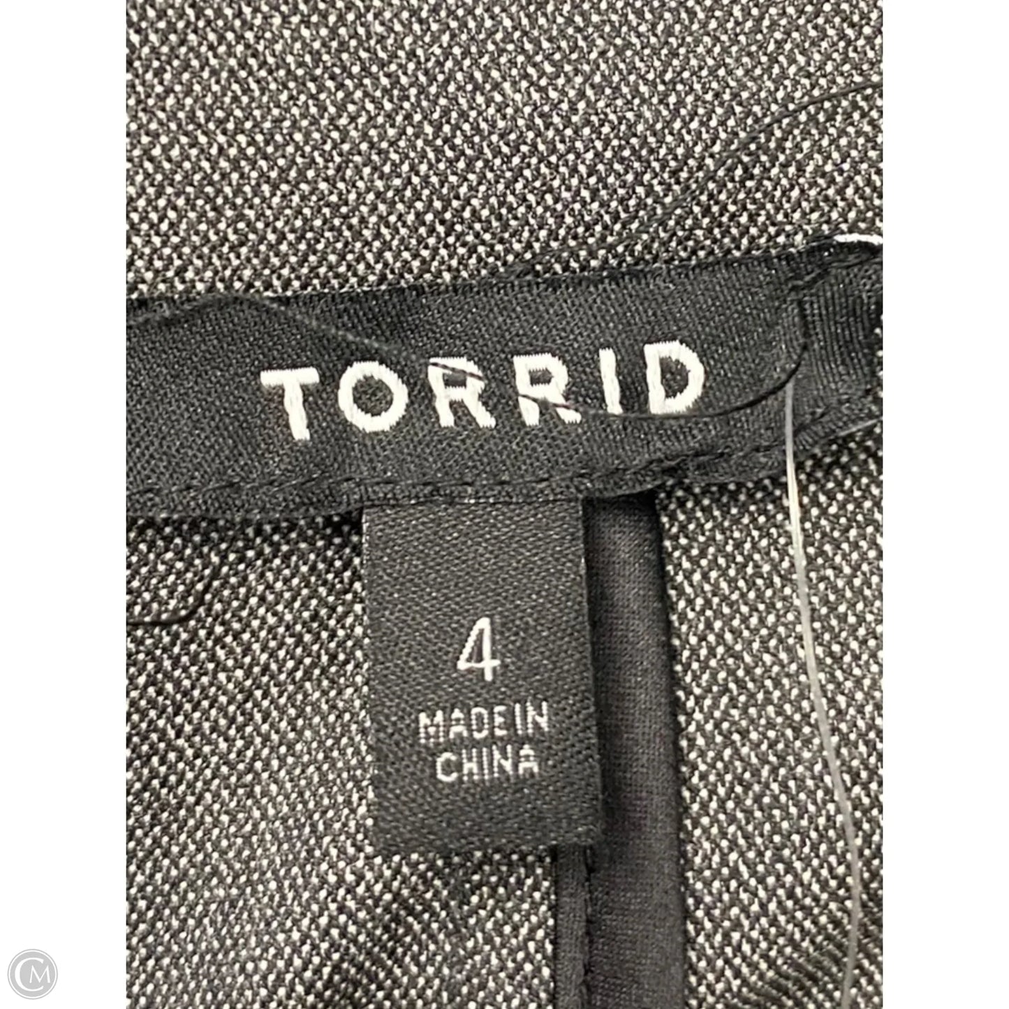 Blazer By Torrid In Grey, Size: 4x