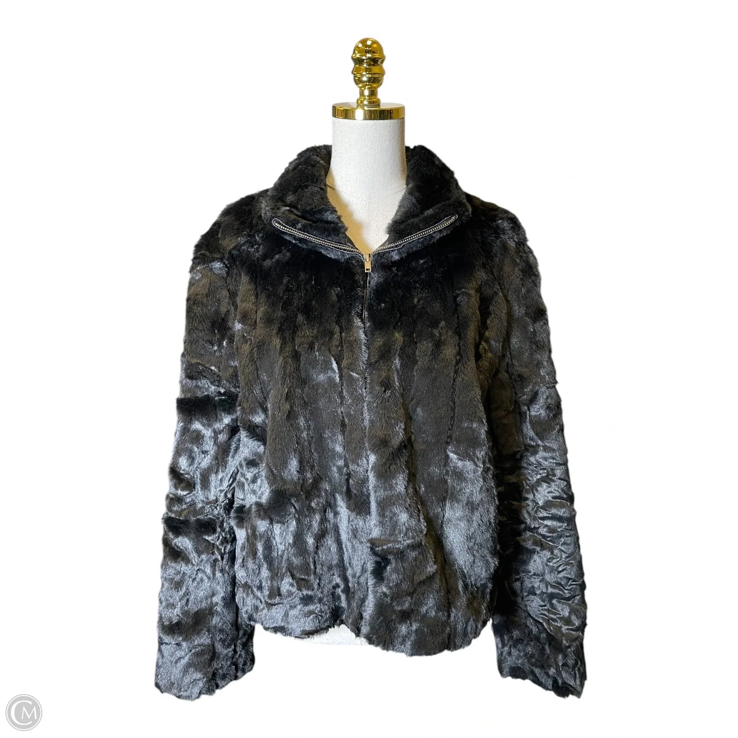 Jacket Other By Clothes Mentor In Black, Size: L