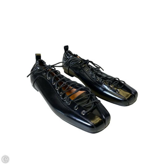Shoes Flats By Clothes Mentor In Black, Size: 10