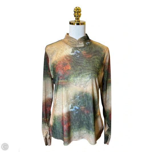 Top Long Sleeve By Rachel Roy In Multi-colored, Size: Xl