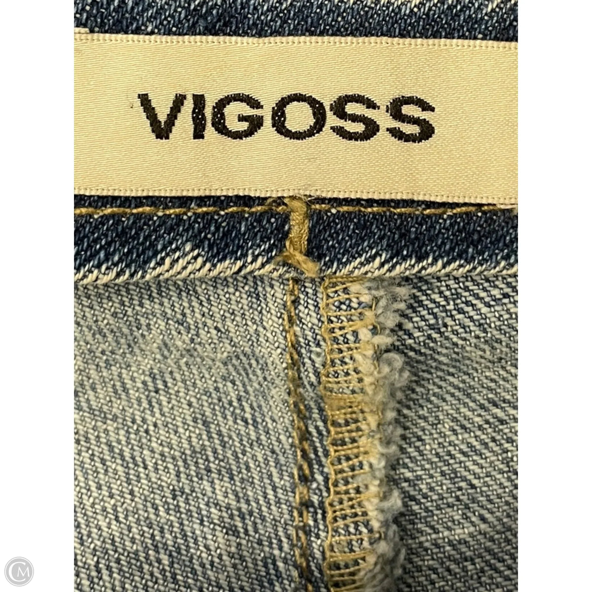 Skort By Vigoss In Blue Denim, Size: 8