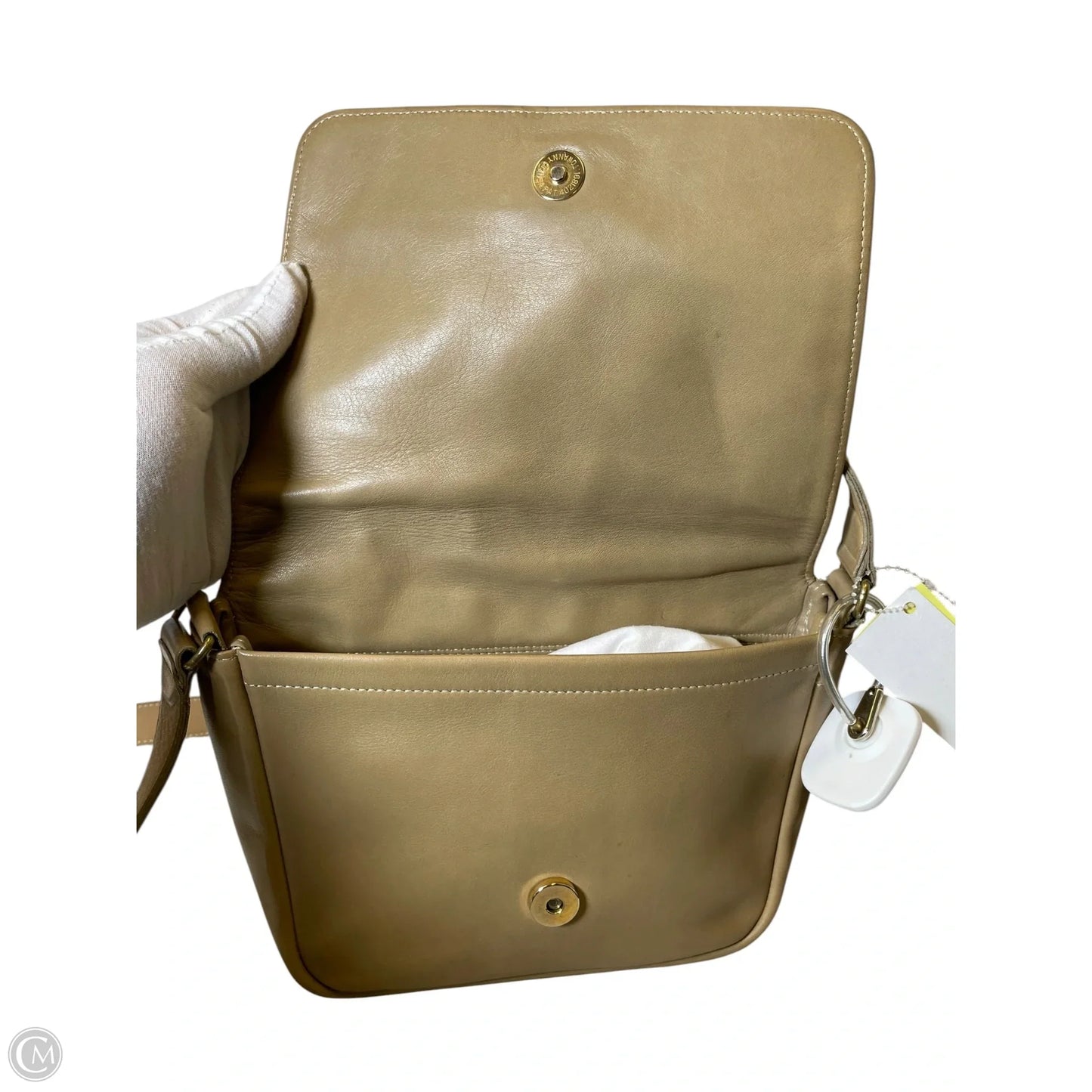 Crossbody Designer By Coach, Size: Medium