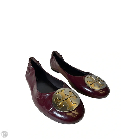 Shoes Designer By Tory Burch In Maroon, Size: 7