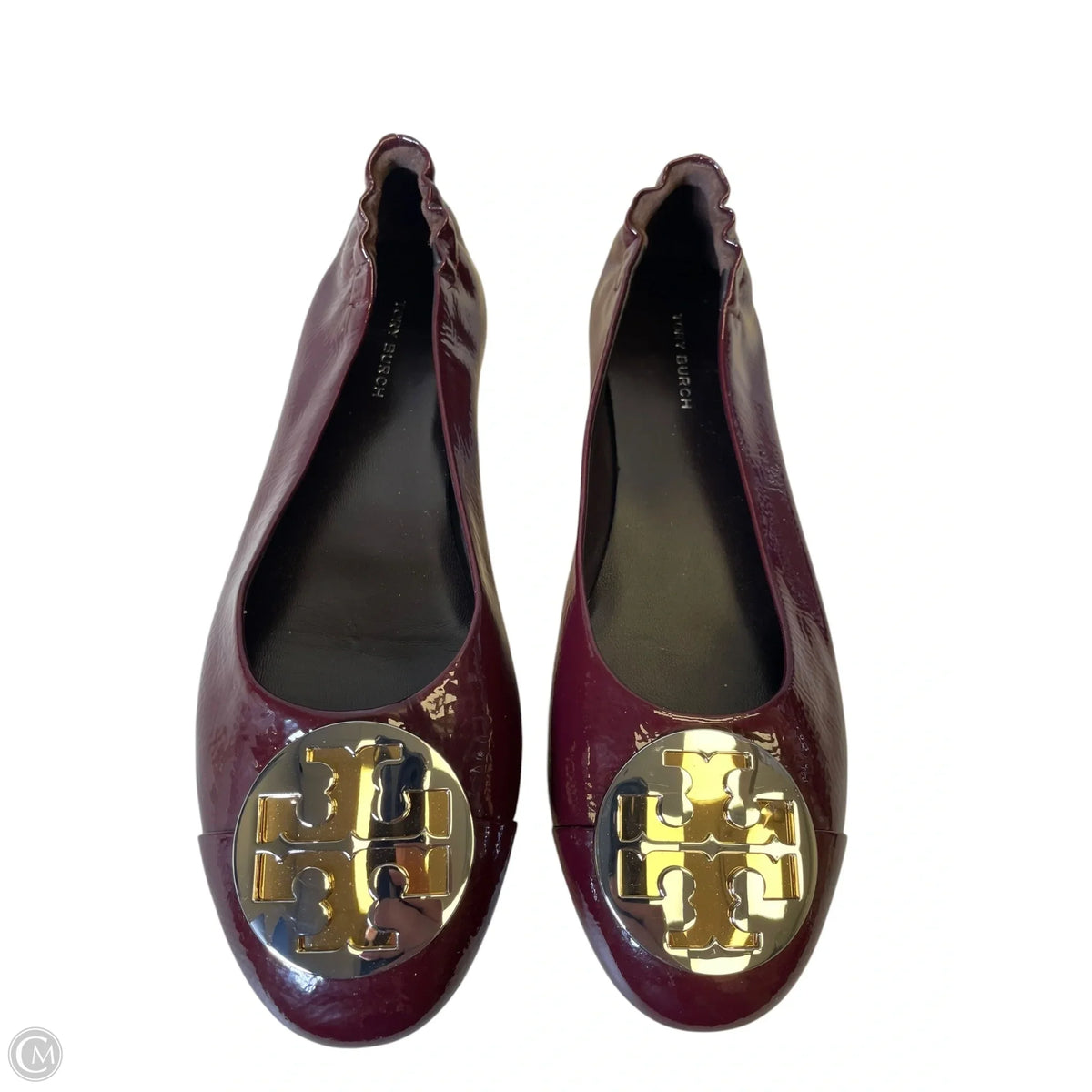 Shoes Designer By Tory Burch In Maroon, Size: 7