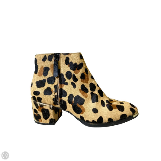 Boots Ankle Flats By Cole-haan In Animal Print, Size: 5.5