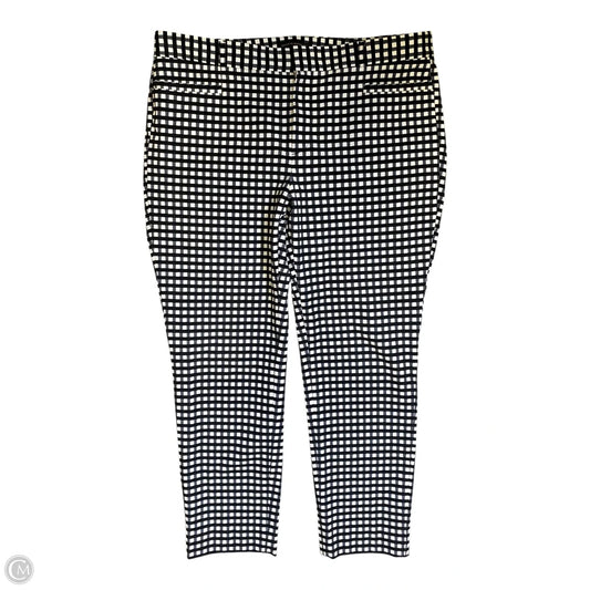 Pants Dress By Banana Republic In Plaid Pattern, Size: 14