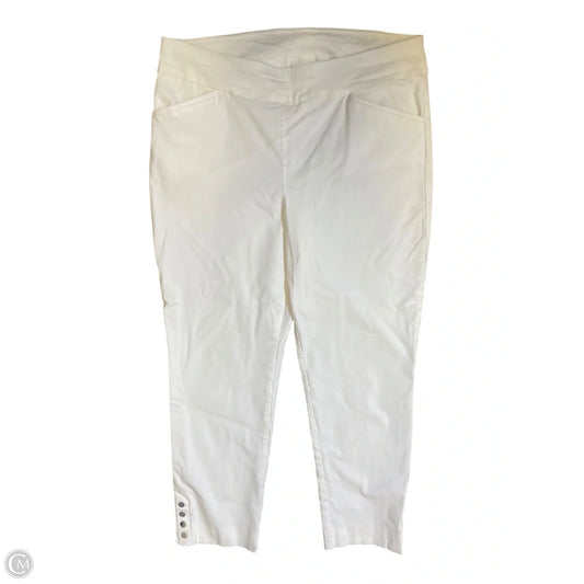 Pants Dress By Chicos In White, Size: Xl