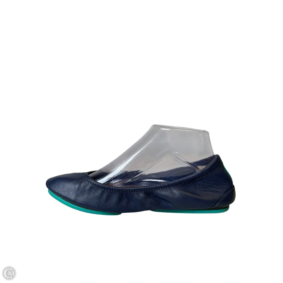 Shoes Designer By Tieks In Navy, Size: 7