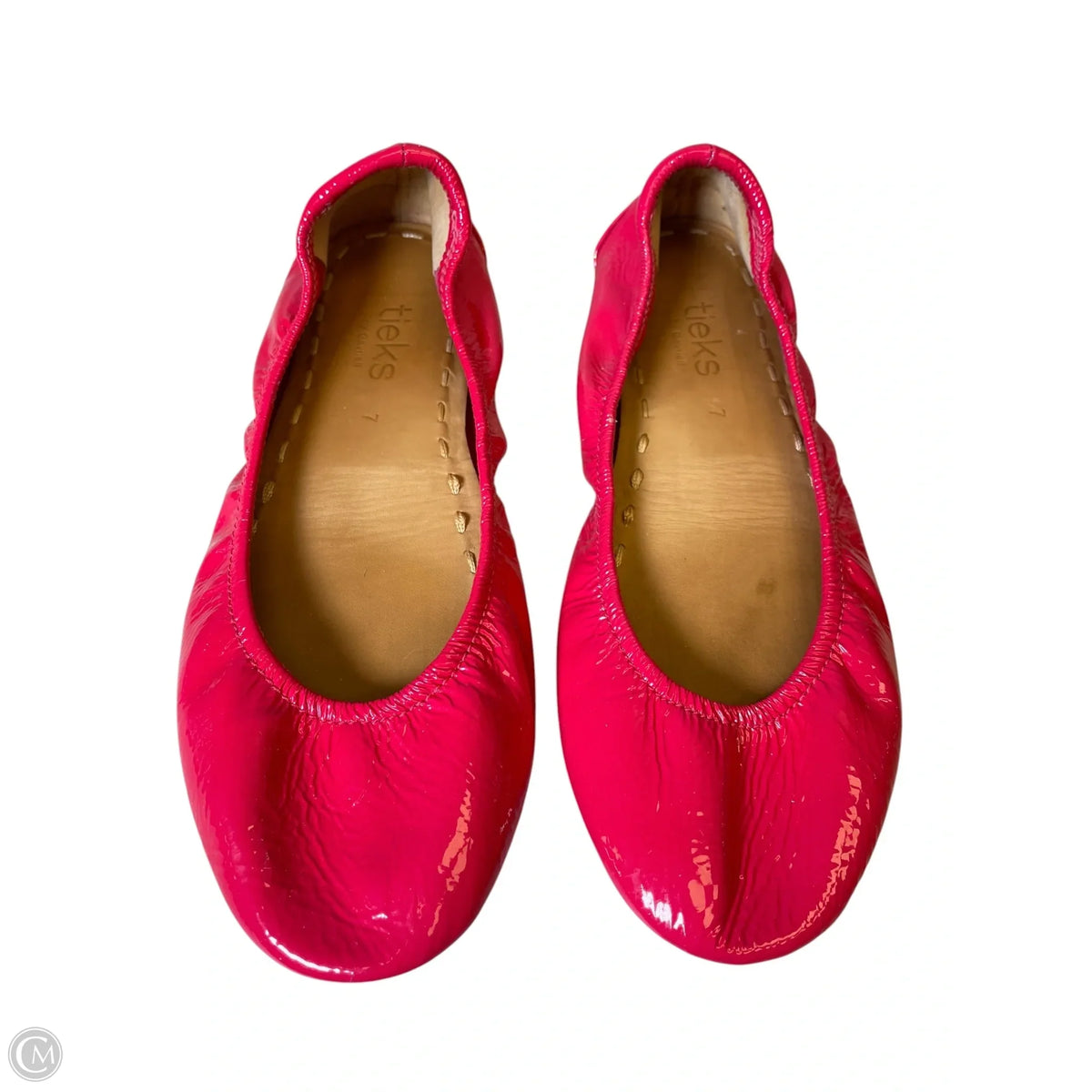 Shoes Designer By Tieks In Pink, Size: 7