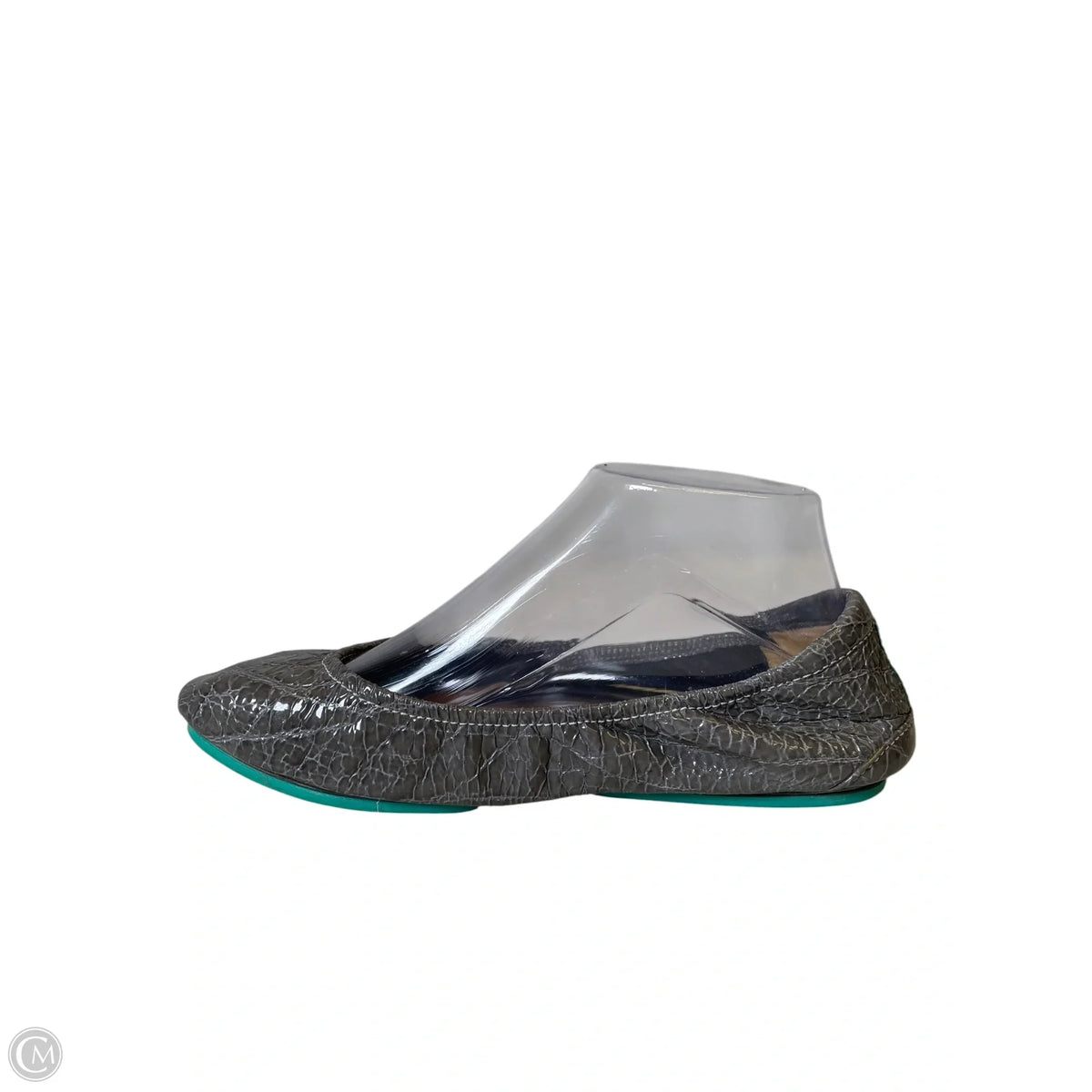 Shoes Designer By Tieks In Grey, Size: 7
