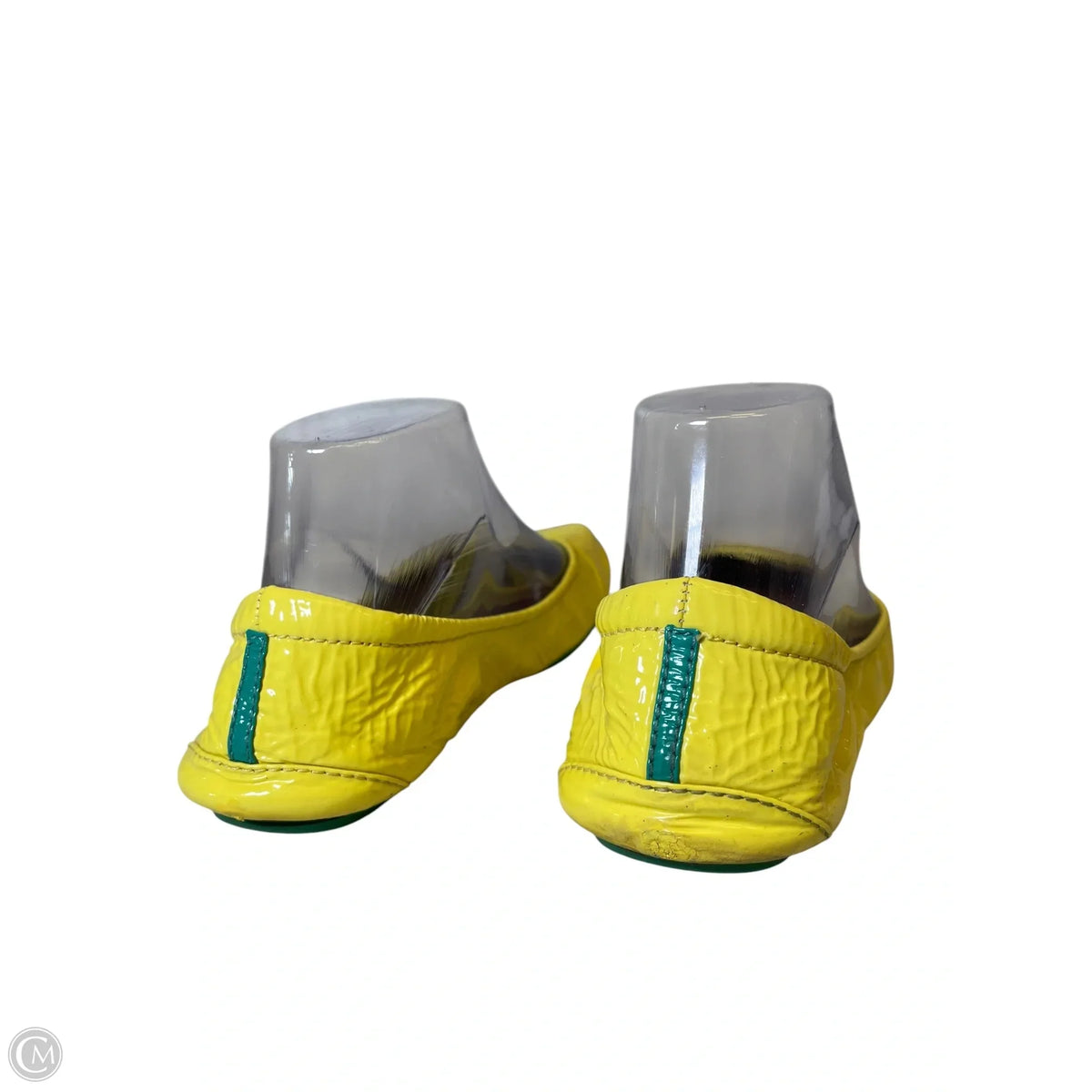 Shoes Designer By Tieks In Yellow, Size: 7