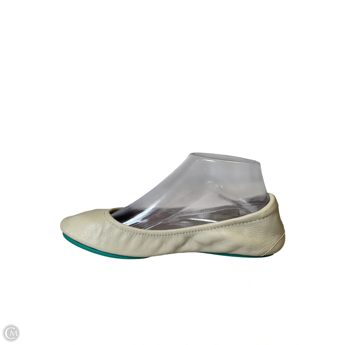 Shoes Designer By Tieks In Cream, Size: 7