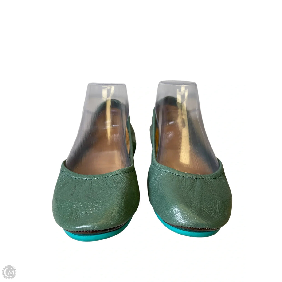 Shoes Designer By Tieks In Green, Size: 7