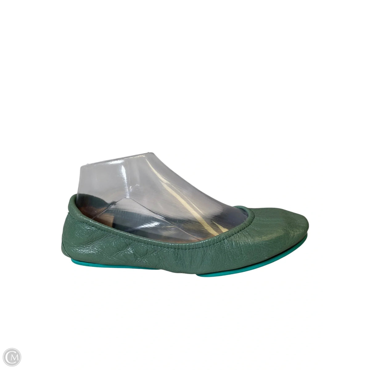 Shoes Designer By Tieks In Green, Size: 7