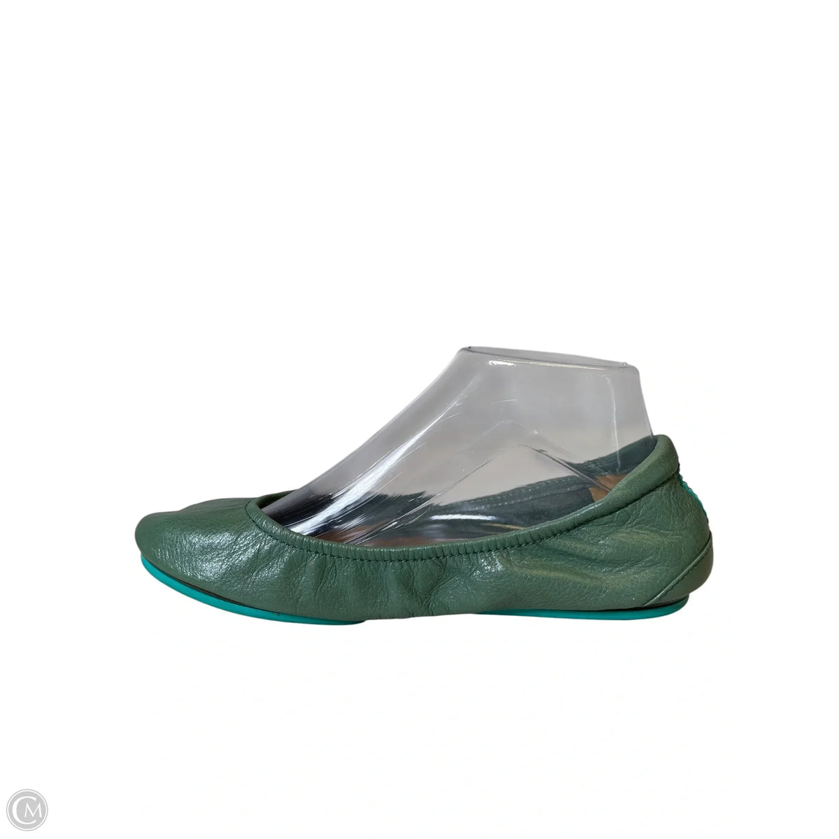 Shoes Designer By Tieks In Green, Size: 7