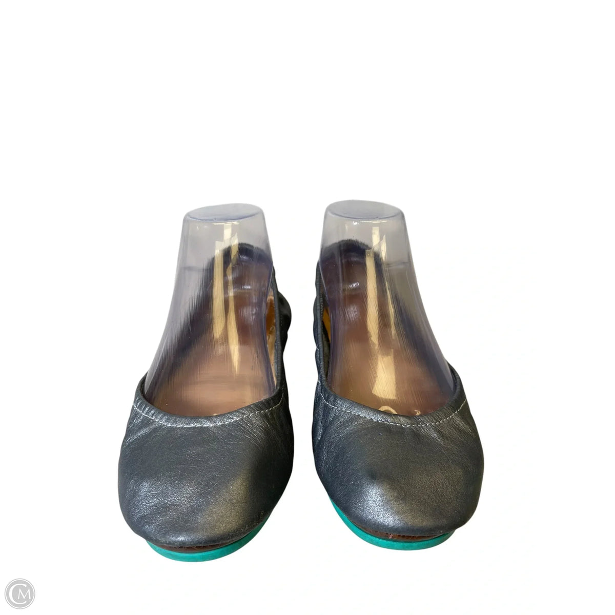 Shoes Designer By Tieks In Grey, Size: 7