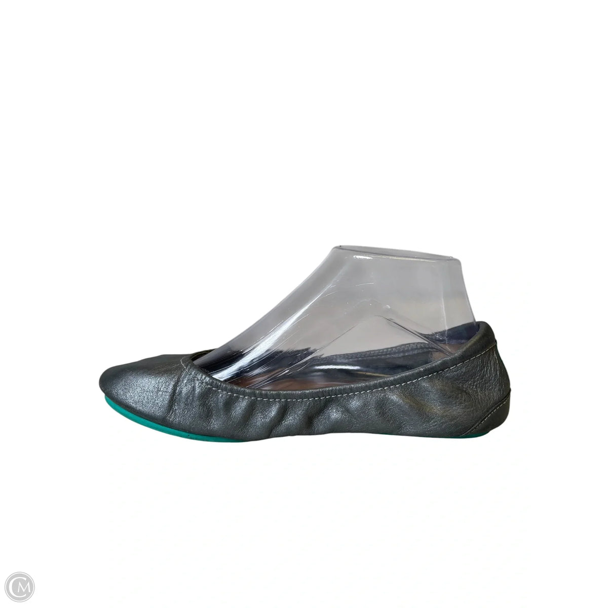 Shoes Designer By Tieks In Grey, Size: 7