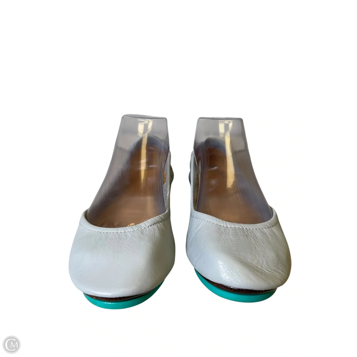 Shoes Designer By Tieks In Grey, Size: 7