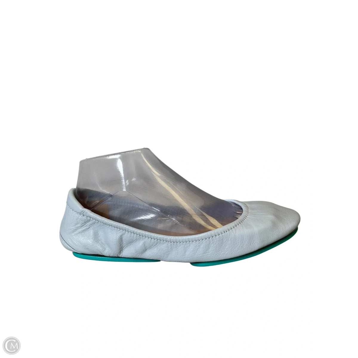 Shoes Designer By Tieks In Grey, Size: 7