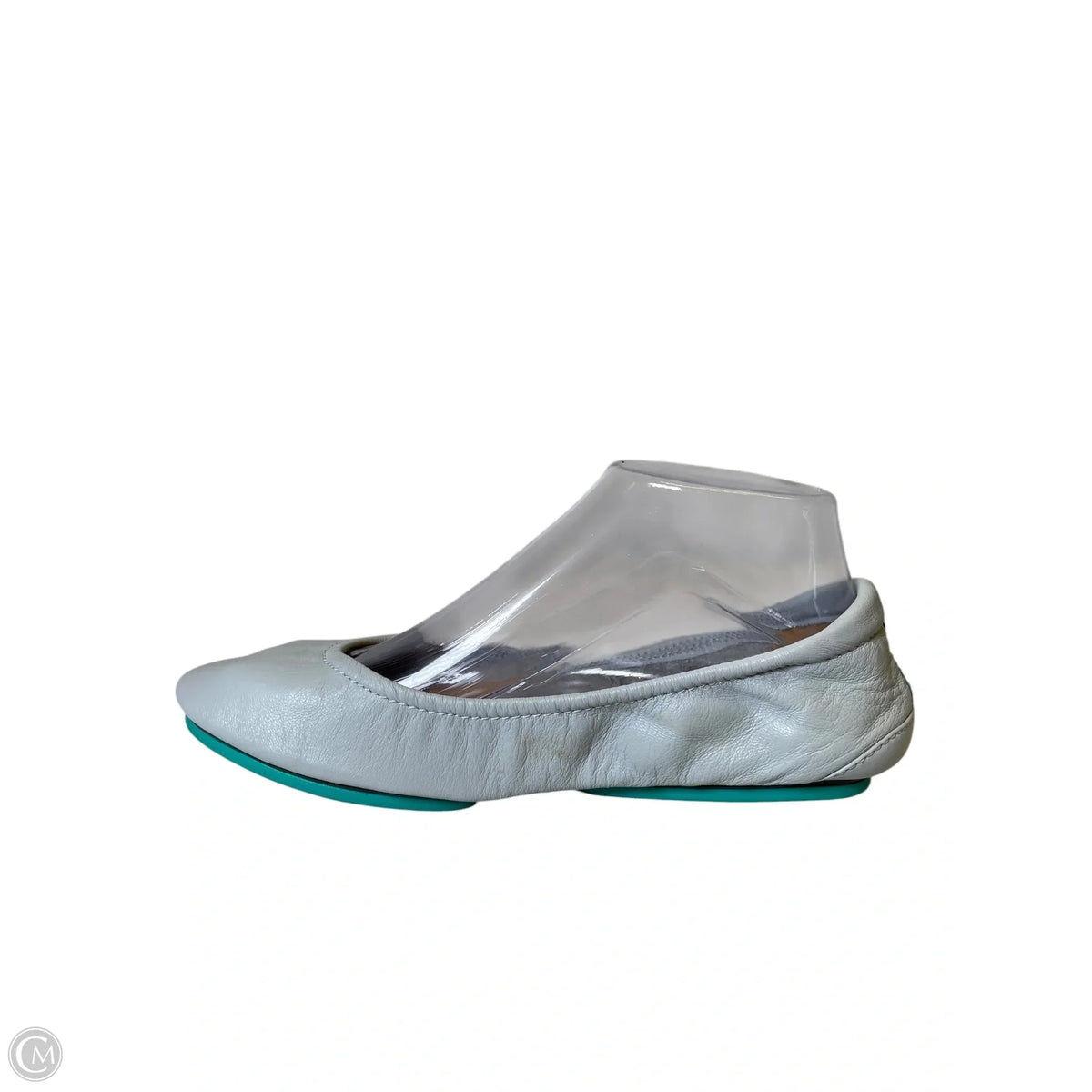 Shoes Designer By Tieks In Grey, Size: 7