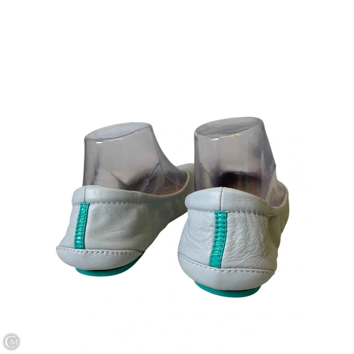 Shoes Designer By Tieks In Grey, Size: 7