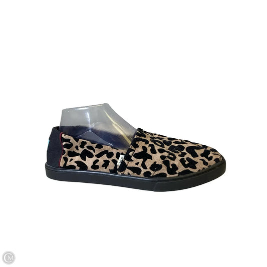 Shoes Flats By Toms In Animal Print, Size: 10