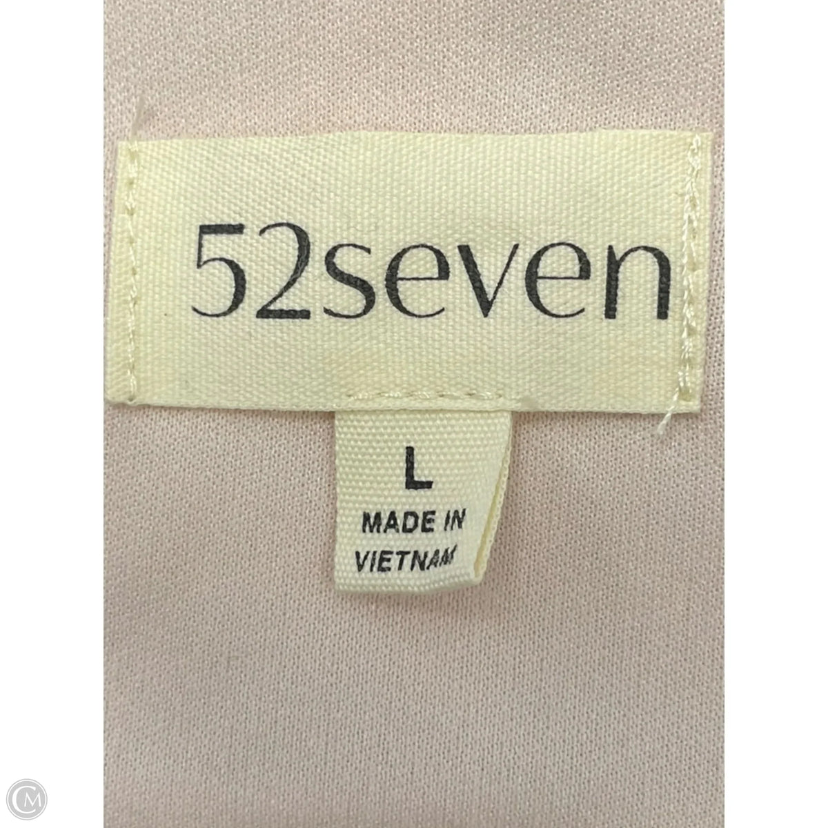 Top Long Sleeve By 52seven In Pink, Size: L