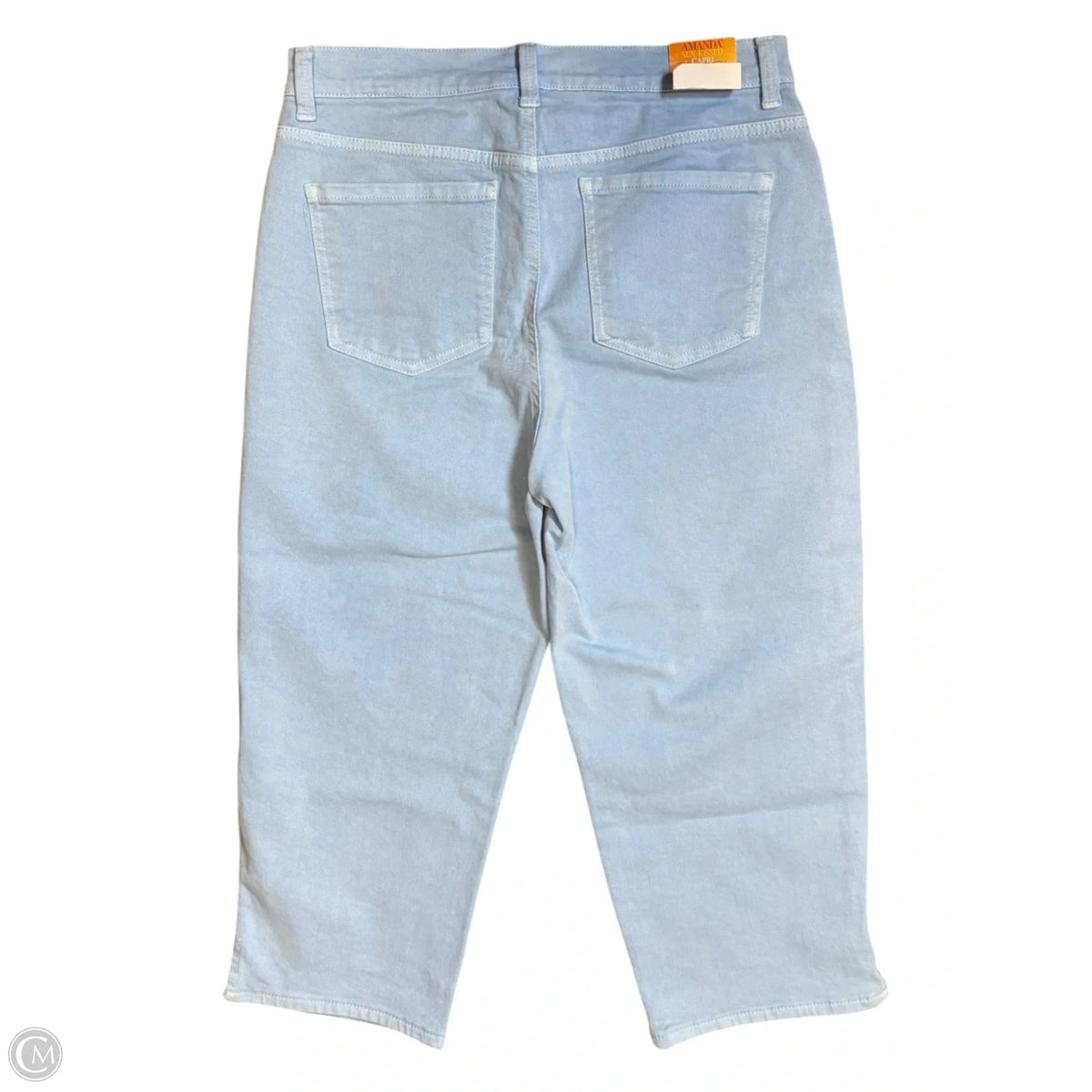 Capris By Gloria Vanderbilt In Blue, Size: 8