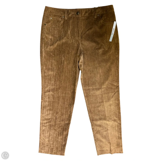 Pants Corduroy By Zac And Rachel In Brown, Size: 12