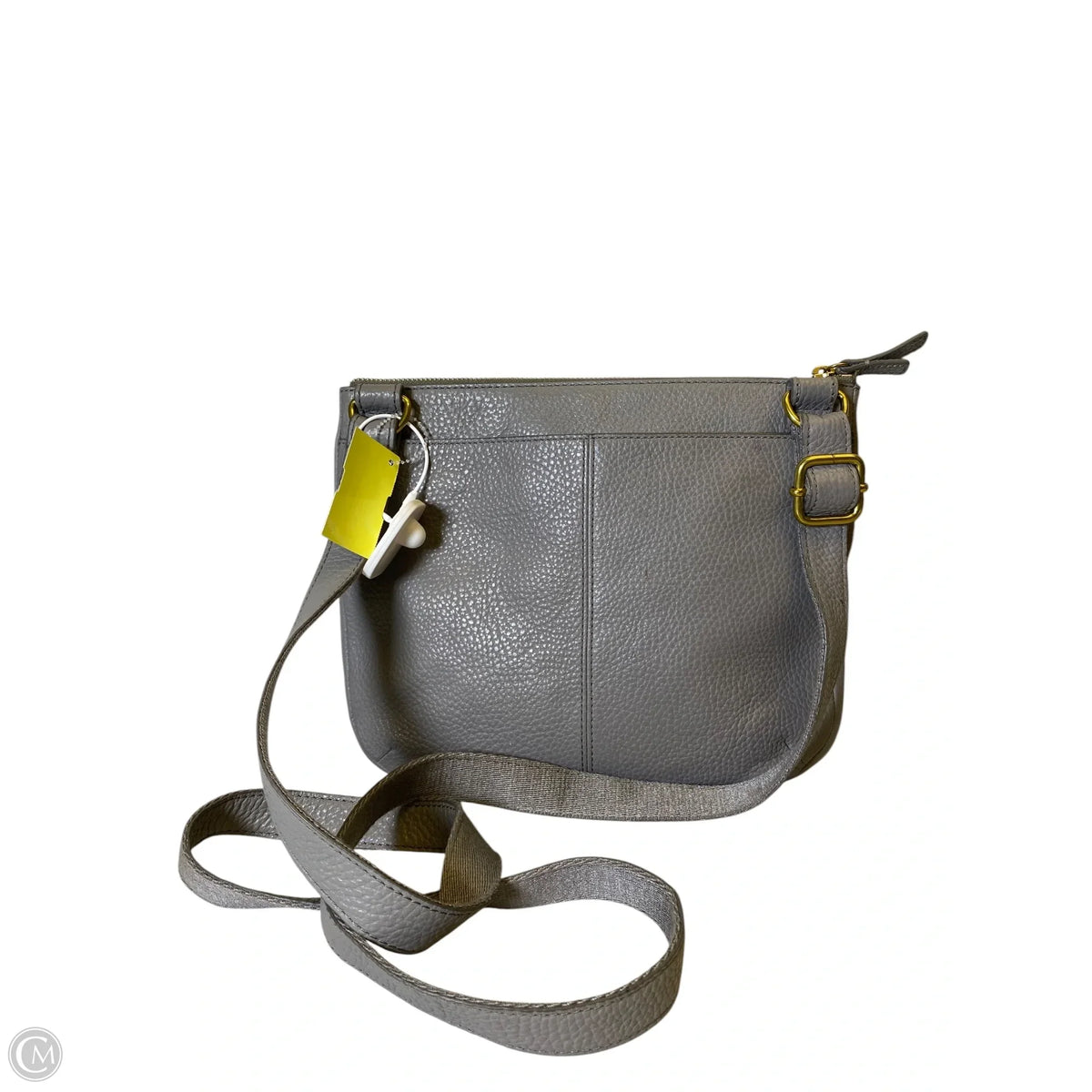 Crossbody Leather By Fossil, Size: Medium