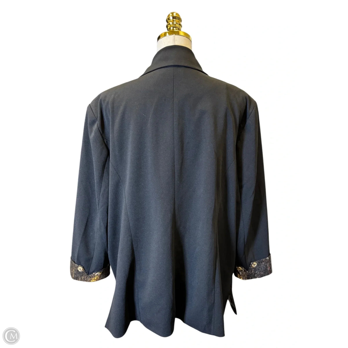 Blazer By Andree By Unit In Black, Size: 2x