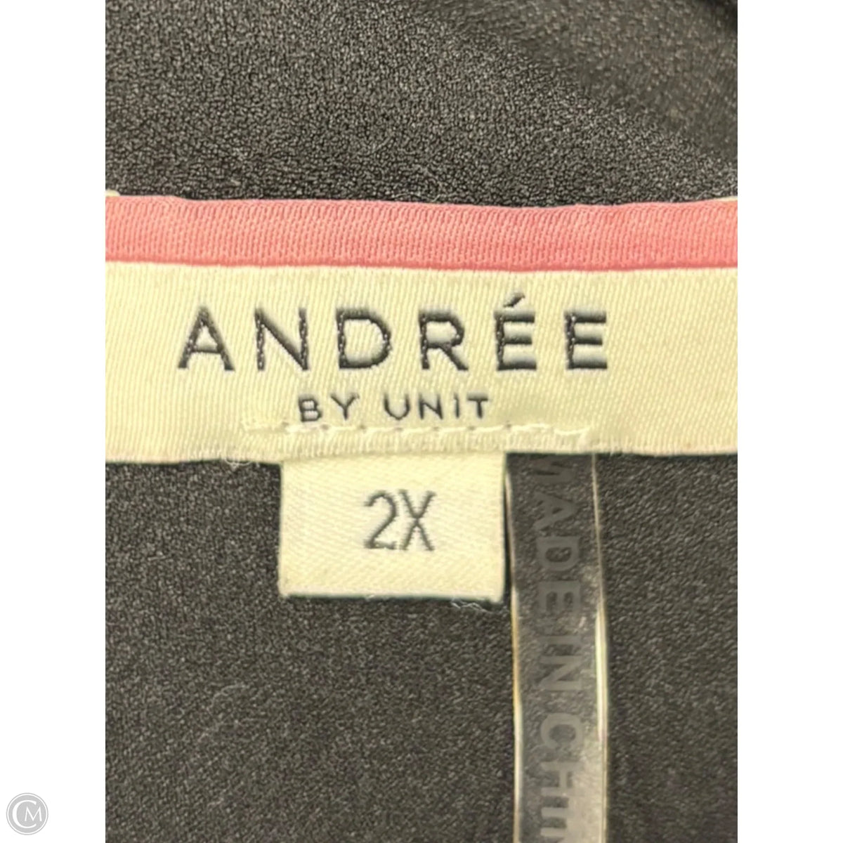 Blazer By Andree By Unit In Black, Size: 2x