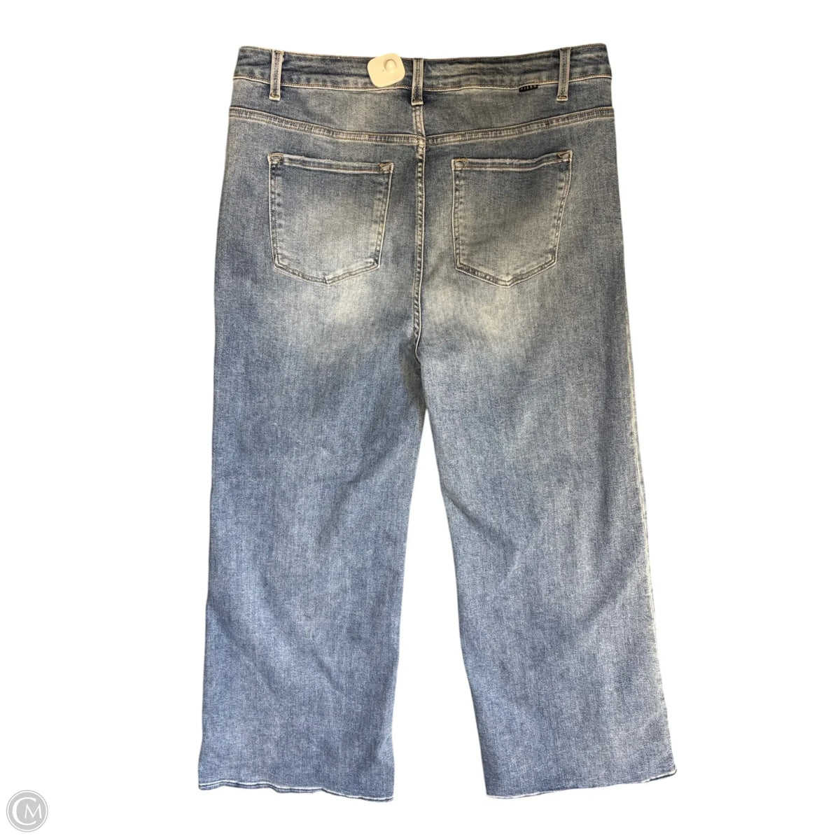 Jeans Wide Leg By Risen In Blue Denim, Size: 24